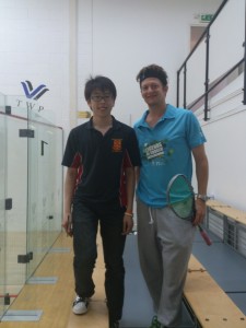 Wilson Yeung (L) and Jonathon ‘The Wizard’ Power (R)